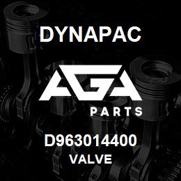 D963014400 Dynapac VALVE | AGA Parts