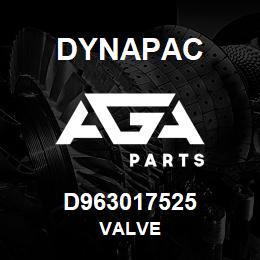 D963017525 Dynapac VALVE | AGA Parts