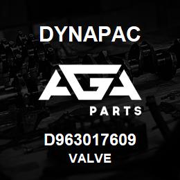 D963017609 Dynapac VALVE | AGA Parts