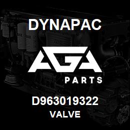 D963019322 Dynapac VALVE | AGA Parts