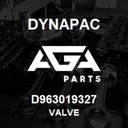 D963019327 Dynapac VALVE | AGA Parts