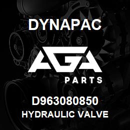 D963080850 Dynapac HYDRAULIC VALVE | AGA Parts