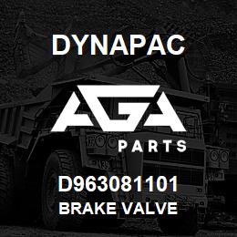 D963081101 Dynapac BRAKE VALVE | AGA Parts