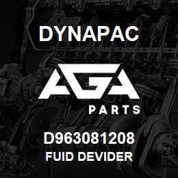 D963081208 Dynapac FUID DEVIDER | AGA Parts