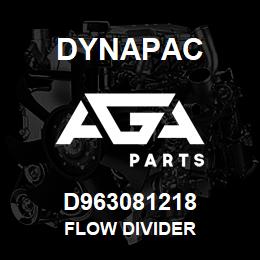 D963081218 Dynapac FLOW DIVIDER | AGA Parts