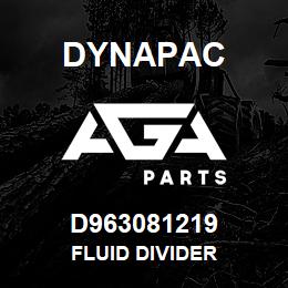 D963081219 Dynapac FLUID DIVIDER | AGA Parts