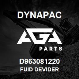 D963081220 Dynapac FUID DEVIDER | AGA Parts