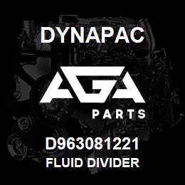 D963081221 Dynapac FLUID DIVIDER | AGA Parts