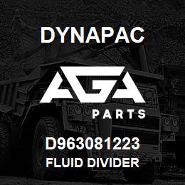 D963081223 Dynapac FLUID DIVIDER | AGA Parts