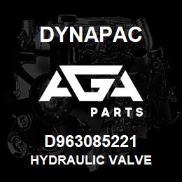 D963085221 Dynapac HYDRAULIC VALVE | AGA Parts