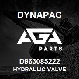 D963085222 Dynapac HYDRAULIC VALVE | AGA Parts