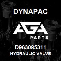 D963085311 Dynapac HYDRAULIC VALVE | AGA Parts