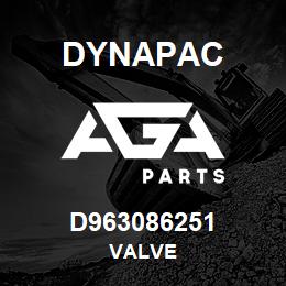 D963086251 Dynapac VALVE | AGA Parts