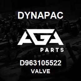 D963105522 Dynapac VALVE | AGA Parts