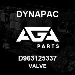 D963125337 Dynapac VALVE | AGA Parts