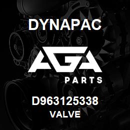 D963125338 Dynapac VALVE | AGA Parts