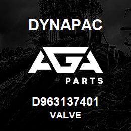 D963137401 Dynapac VALVE | AGA Parts