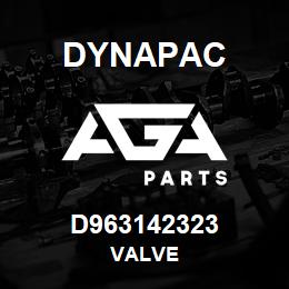 D963142323 Dynapac VALVE | AGA Parts