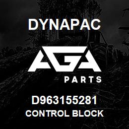 D963155281 Dynapac CONTROL BLOCK | AGA Parts