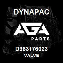 D963176023 Dynapac VALVE | AGA Parts