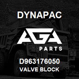 D963176050 Dynapac VALVE BLOCK | AGA Parts