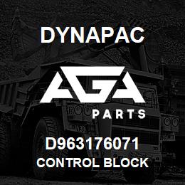 D963176071 Dynapac CONTROL BLOCK | AGA Parts