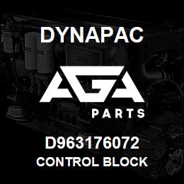 D963176072 Dynapac CONTROL BLOCK | AGA Parts