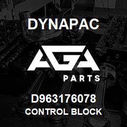 D963176078 Dynapac CONTROL BLOCK | AGA Parts