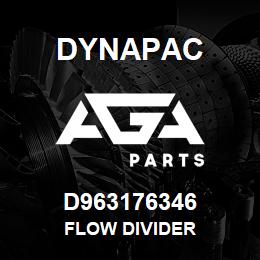 D963176346 Dynapac FLOW DIVIDER | AGA Parts