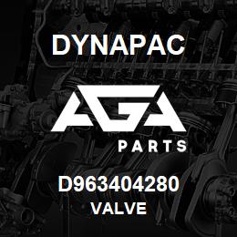 D963404280 Dynapac VALVE | AGA Parts