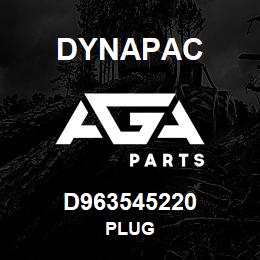 D963545220 Dynapac PLUG | AGA Parts