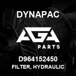 D964152450 Dynapac FILTER, HYDRAULIC | AGA Parts