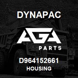 D964152661 Dynapac HOUSING | AGA Parts