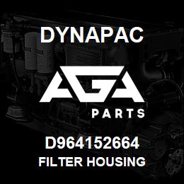 D964152664 Dynapac FILTER HOUSING | AGA Parts