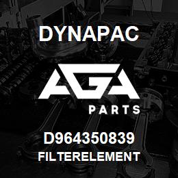 D964350839 Dynapac FILTERELEMENT | AGA Parts