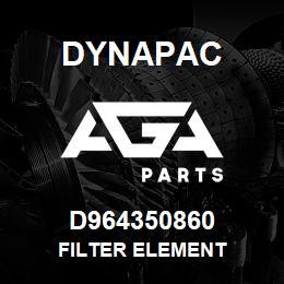 D964350860 Dynapac FILTER ELEMENT | AGA Parts