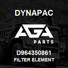 D964350861 Dynapac FILTER ELEMENT | AGA Parts