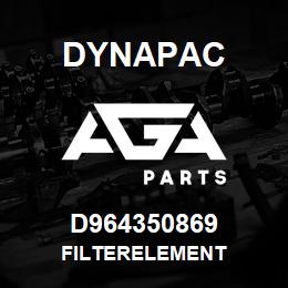 D964350869 Dynapac FILTERELEMENT | AGA Parts