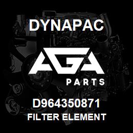 D964350871 Dynapac FILTER ELEMENT | AGA Parts