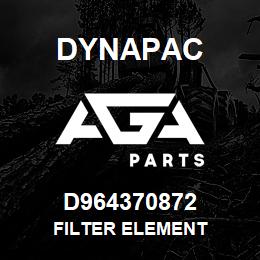 D964370872 Dynapac FILTER ELEMENT | AGA Parts