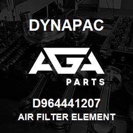 D964441207 Dynapac AIR FILTER ELEMENT | AGA Parts