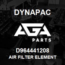 D964441208 Dynapac AIR FILTER ELEMENT | AGA Parts