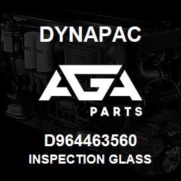 D964463560 Dynapac INSPECTION GLASS | AGA Parts