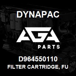 D964550110 Dynapac FILTER CARTRIDGE, FUEL | AGA Parts