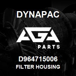 D964715006 Dynapac FILTER HOUSING | AGA Parts