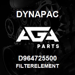 D964725500 Dynapac FILTERELEMENT | AGA Parts