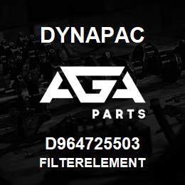 D964725503 Dynapac FILTERELEMENT | AGA Parts