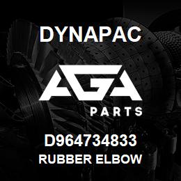 D964734833 Dynapac RUBBER ELBOW | AGA Parts