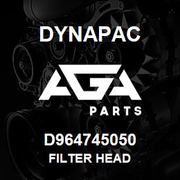 D964745050 Dynapac FILTER HEAD | AGA Parts