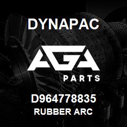 D964778835 Dynapac RUBBER ARC | AGA Parts